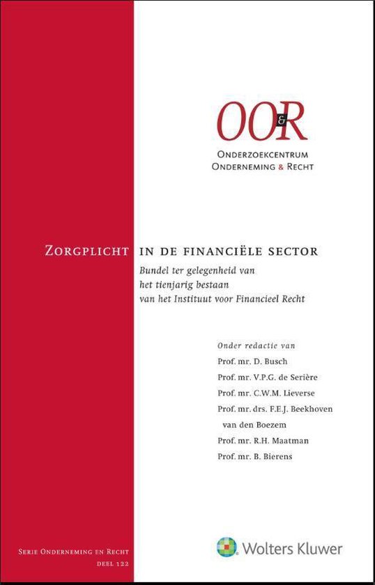 Zorgplicht in de financiële sector