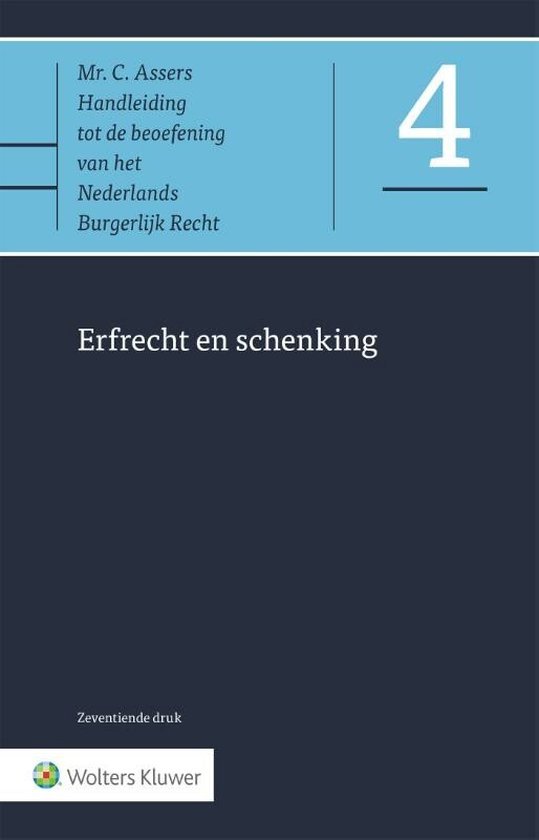 Asser-serie 4 -   Erfrecht en schenking