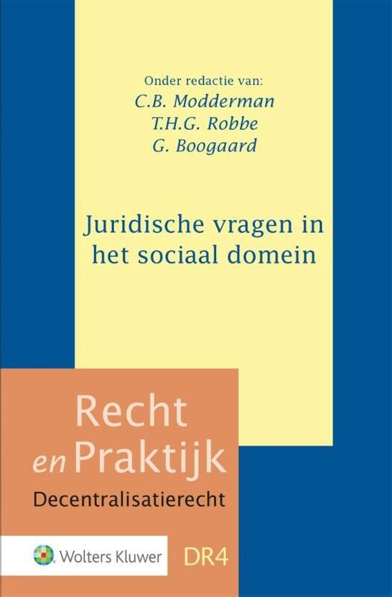 Juridische vragen in het sociaal domein