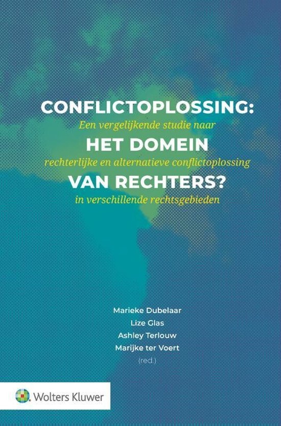 Conflictoplossing: het domein van rechters?