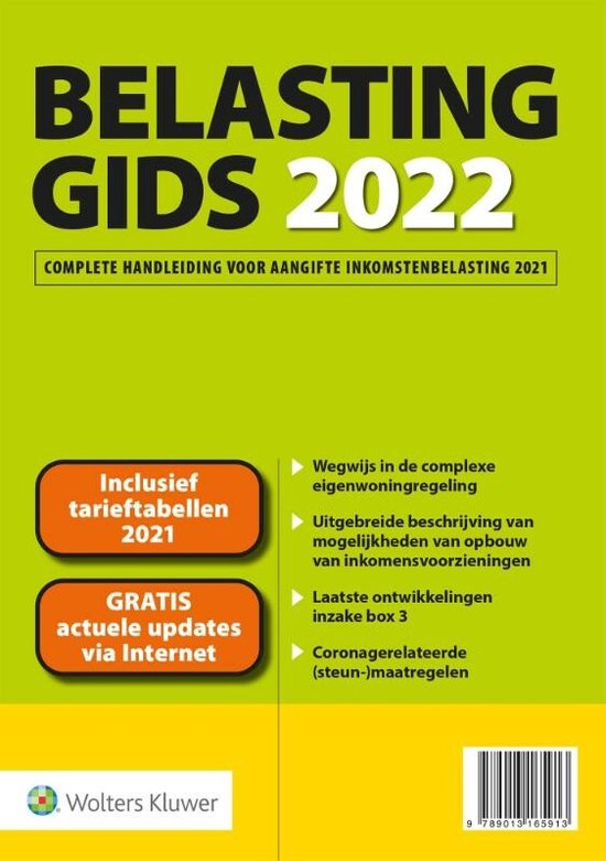 Belastinggids 2022