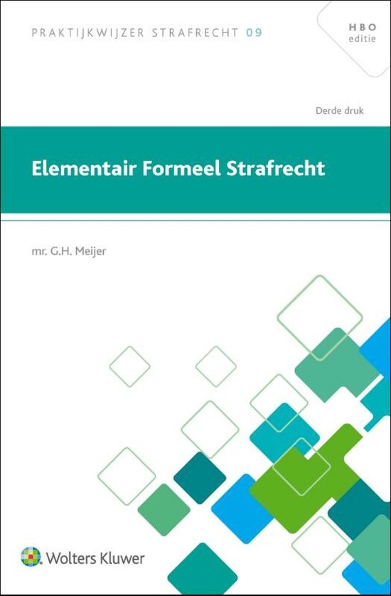 Elementair formeel strafrecht