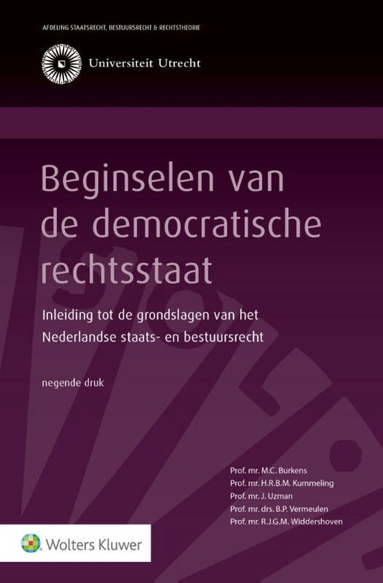 Beginselen van de democratische rechtsstaat