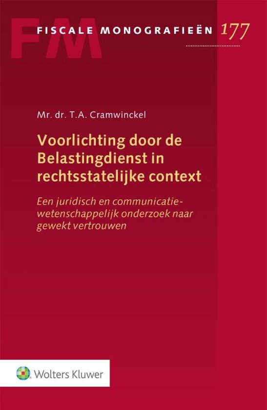 Voorlichting door de Belastingdienst in rechtsstatelijke context