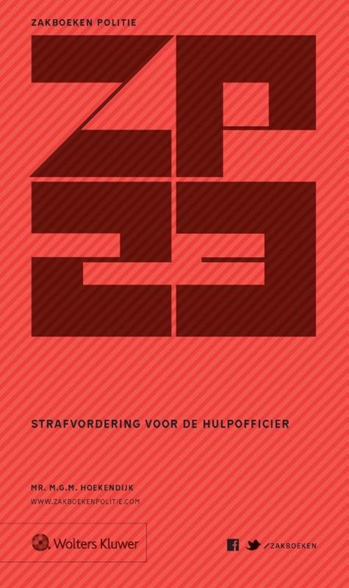 Zakboek strafvordering voor de hulpofficier 2023