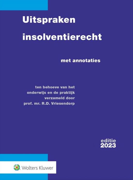 Uitspraken insolventierecht 2023