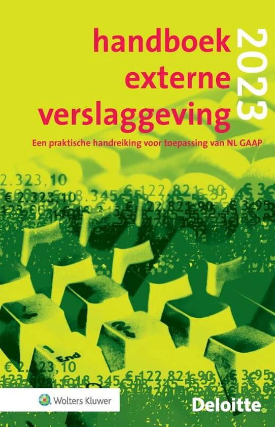 Handboek Externe Verslaggeving 2023