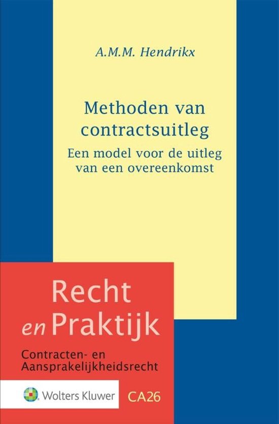 Methoden van contractsuitleg