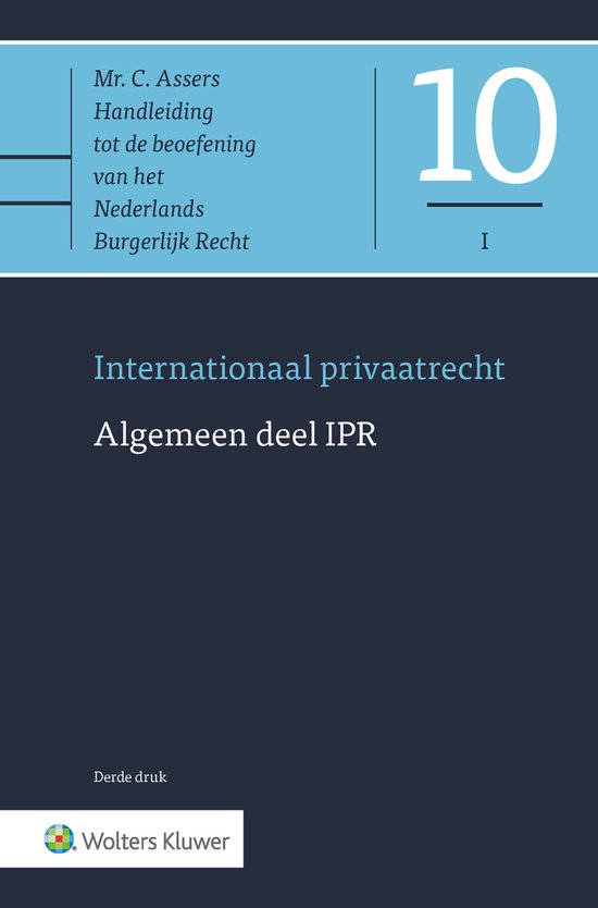 Asser 10-I Algemeen deel IPR