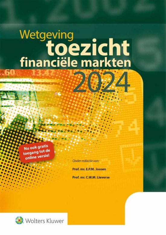 Wetgeving toezicht financiële markten 2024