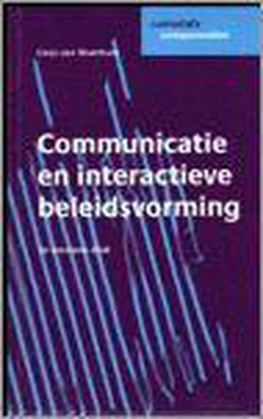 Communicatie En Interactieve Beleidsvorm