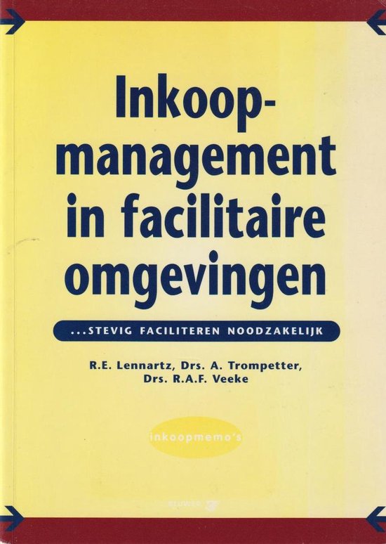 Inkoopmanagement In Facilitaire Omgeving