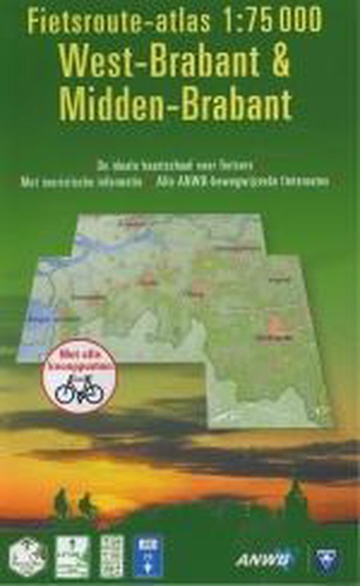 WEST EN MIDDEN BRABANT FIETSROUTEATLAS