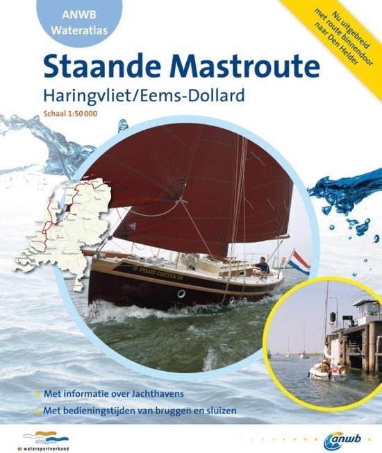 ANWB waterkaart - Staande mastroute