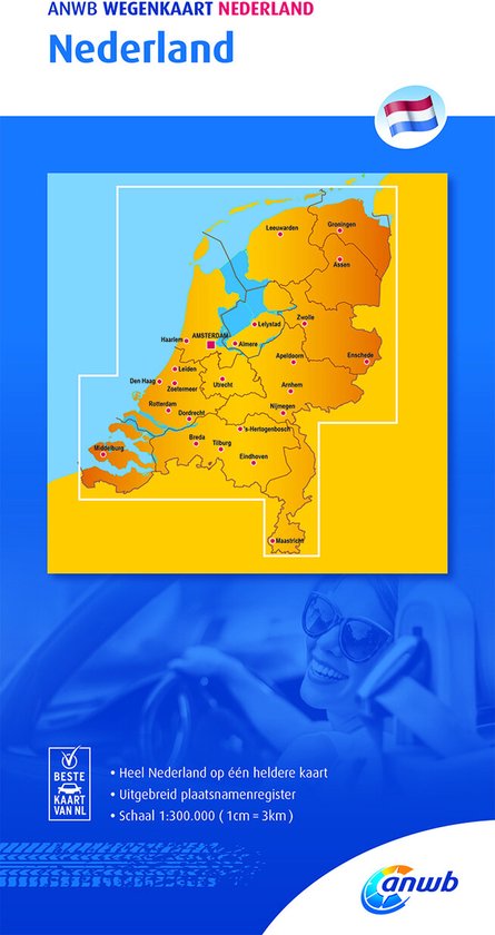 Anwb wegenkaart nederland