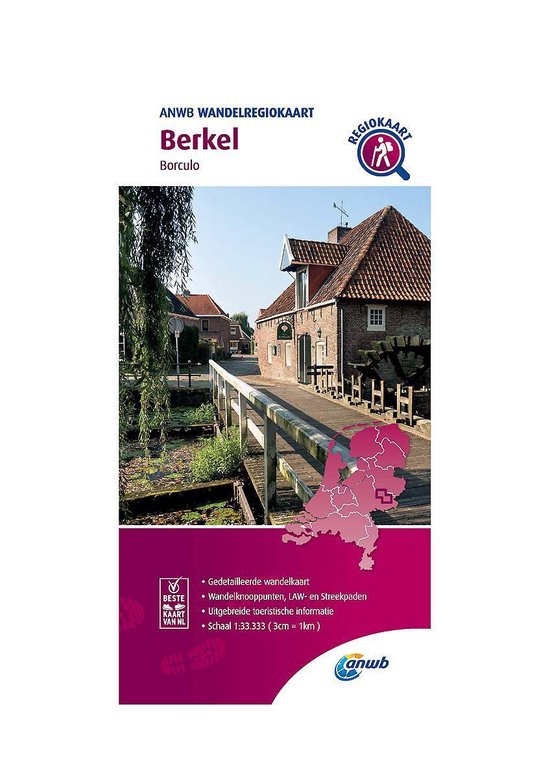 ANWB Wandelregiokaart - Berkel