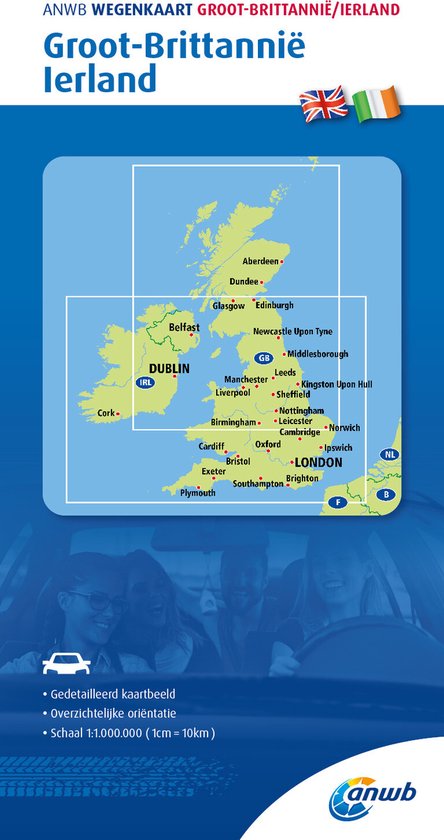 ANWB wegenkaart - ANWBWegenkaart Groot-Brittannië/Ierland 1. Groot-Brittannië/Ierland