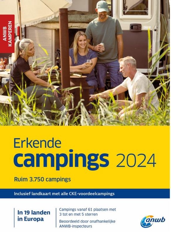 ANWB campinggids - Erkende Campings 2024