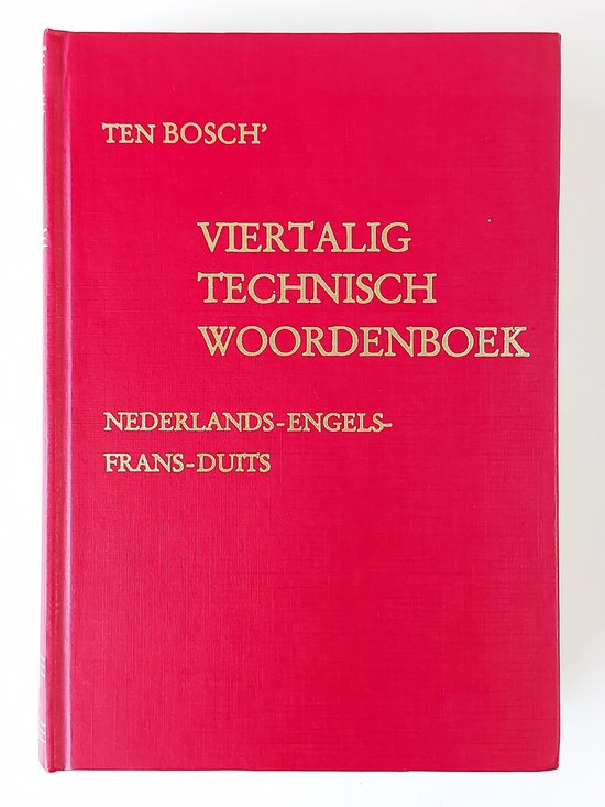 Dutch English French German Engineering Dictionary