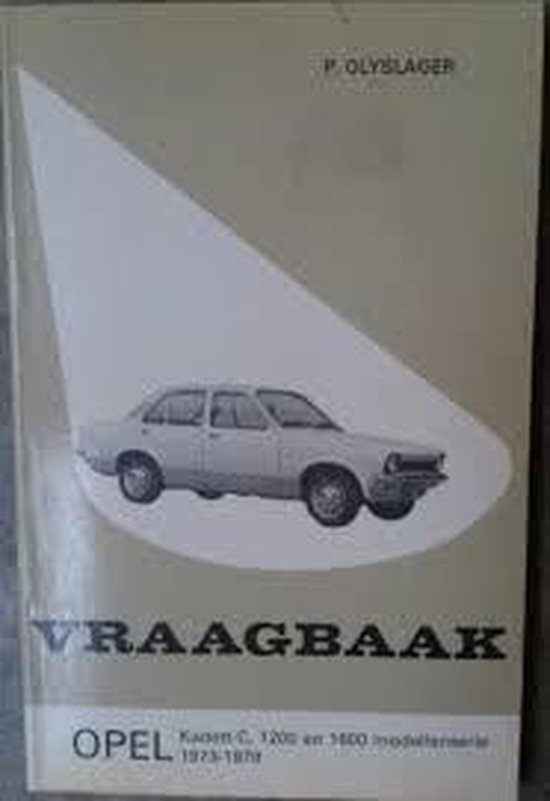 Vraagbaak voor uw Opel Kadett-C