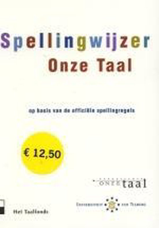 Spellingwijzer Onze Taal