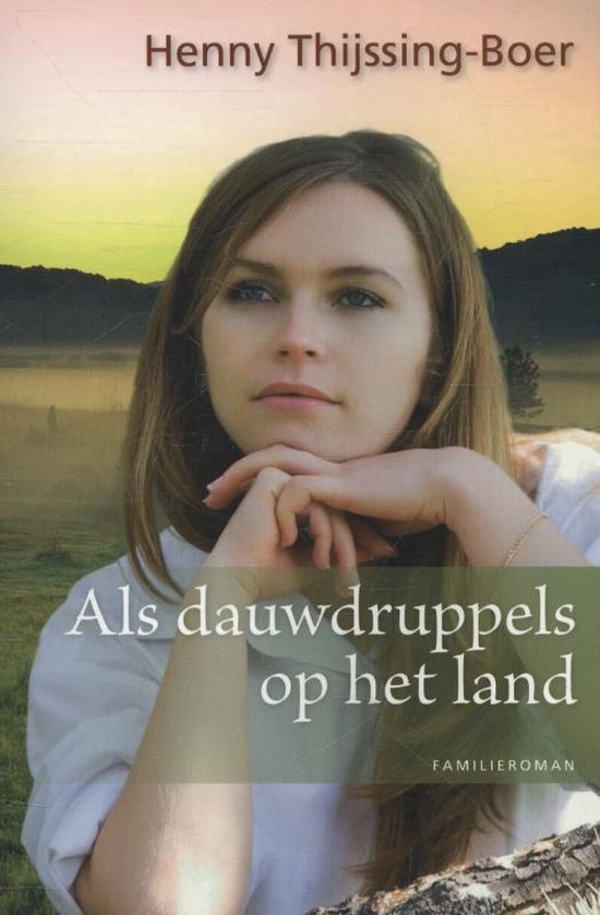 Als dauwdruppels op het land