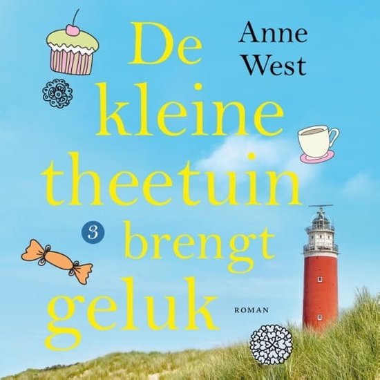 De kleine theetuin brengt geluk