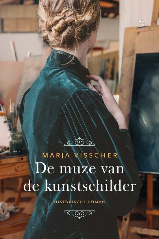 De muze van de kunstschilder