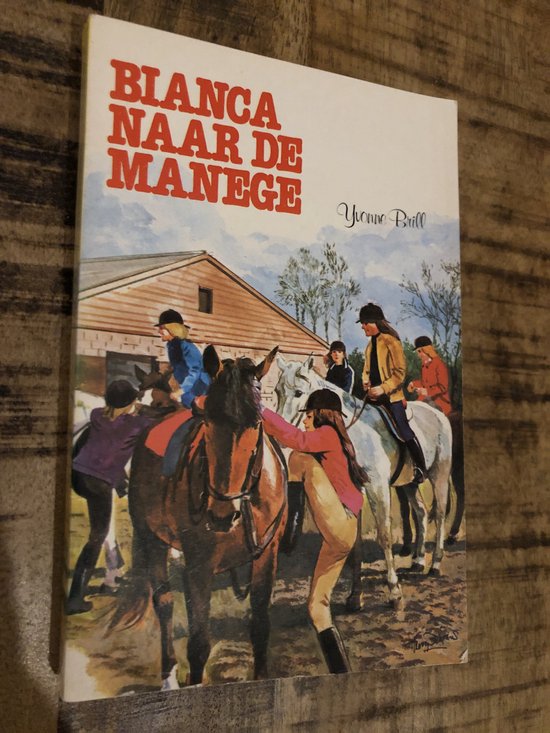 Bianca. naar de manege