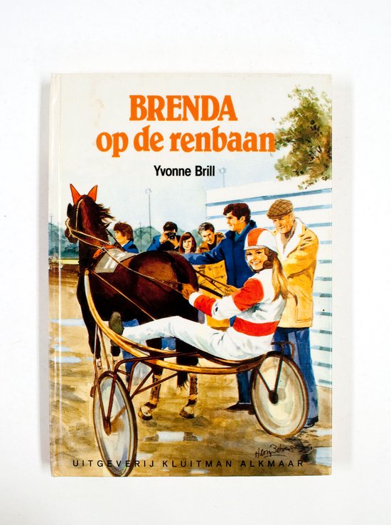 Brenda. op de renbaan