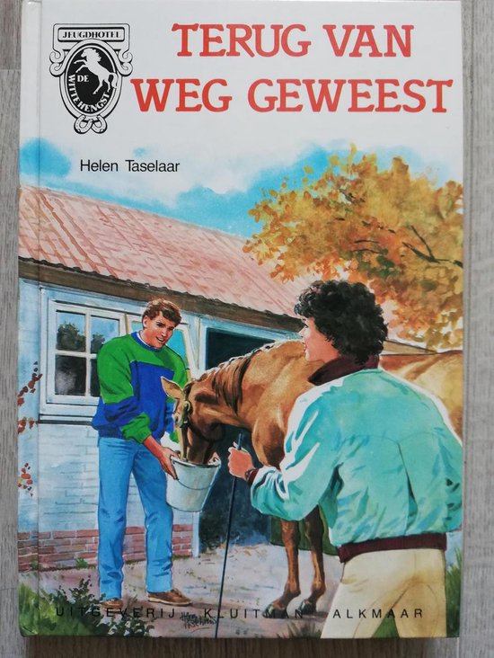 Witte hengst. terug van weggeweest