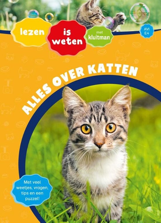 Lezen is weten met Kluitman - Alles over katten