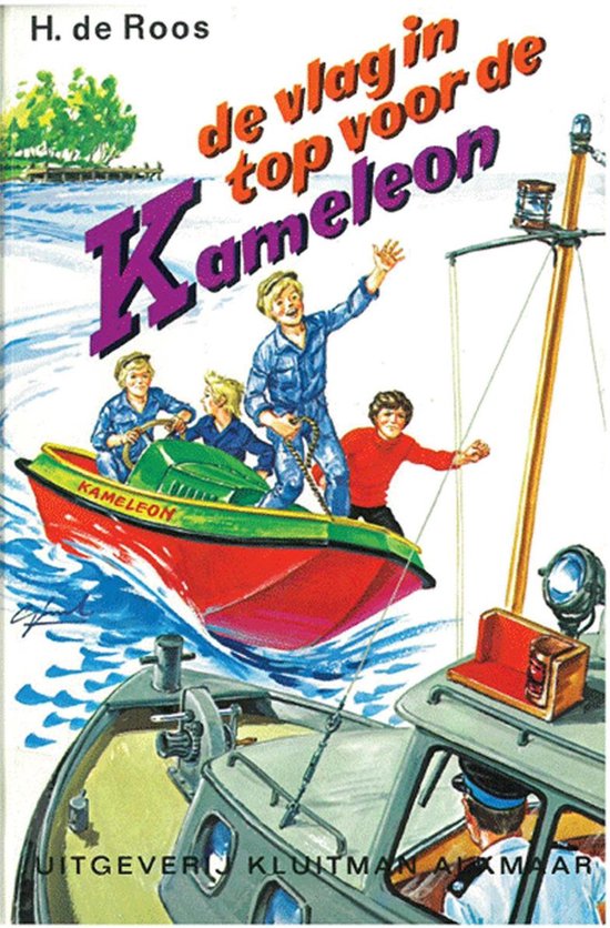 Kameleon 37 - De vlag in top voor de Kameleon