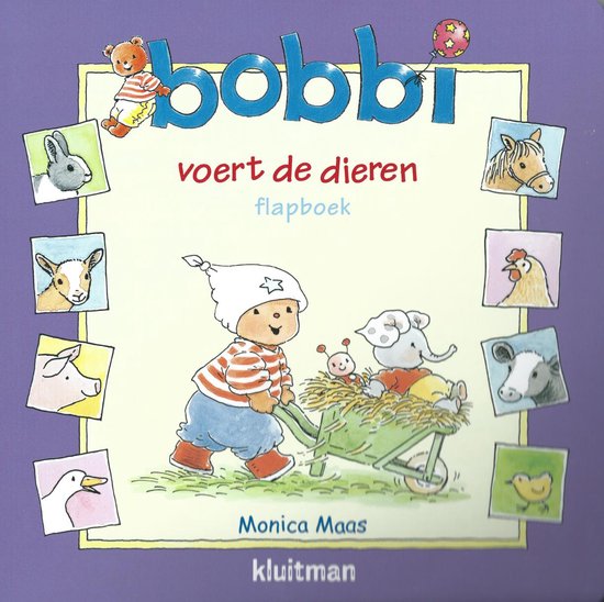 Flapboek Bobbi voert de dieren