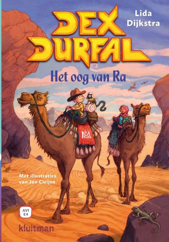 Lekker lezen met Kluitman - Dex Durfal Het oog van Ra