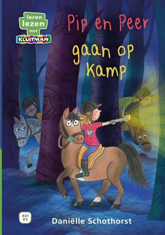 Leren lezen met Kluitman - Pip en Peer gaan op kamp