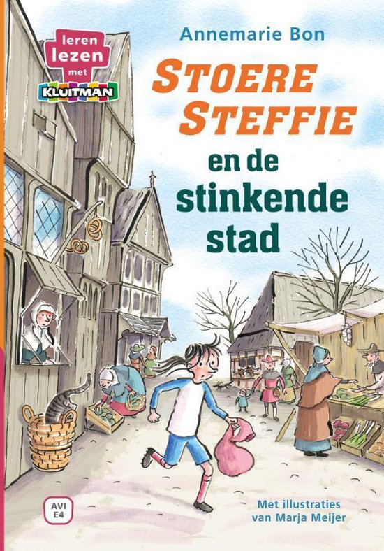 Leren lezen met Kluitman - Stoere Steffie en de stinkende stad