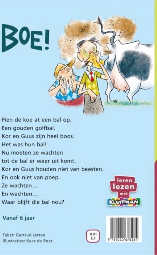 Leren lezen met Kluitman  -   Boe!