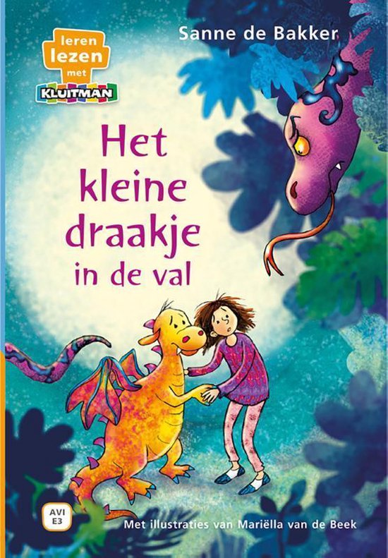 Leren lezen met Kluitman  -   Het kleine draakje in de val