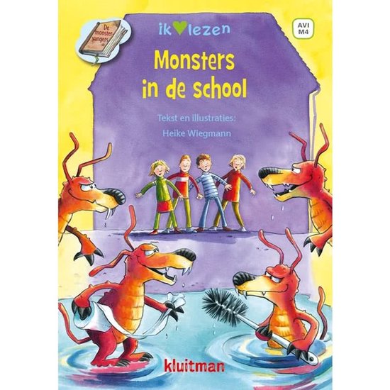 Ik  lezen - Monsters in de school