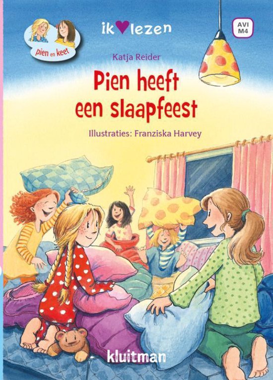 Ik  lezen - Pien heeft een slaapfeest