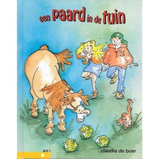 Een paard in de tuin