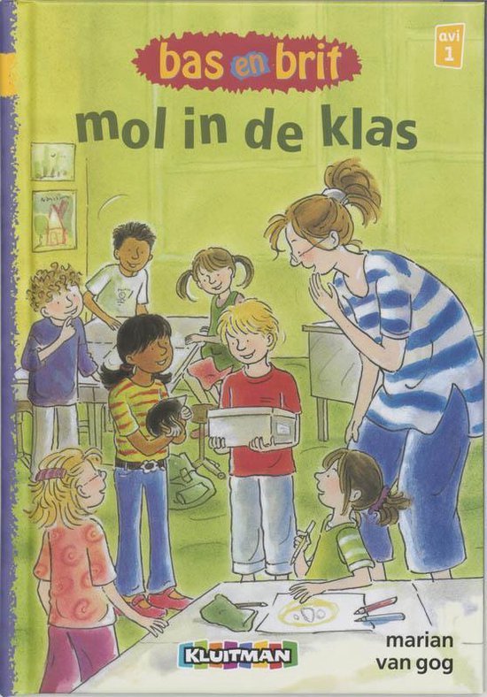 Bas en Brit (Kluitman) - Mol in de klas