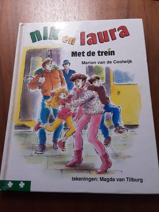 Nik en laura met de trein