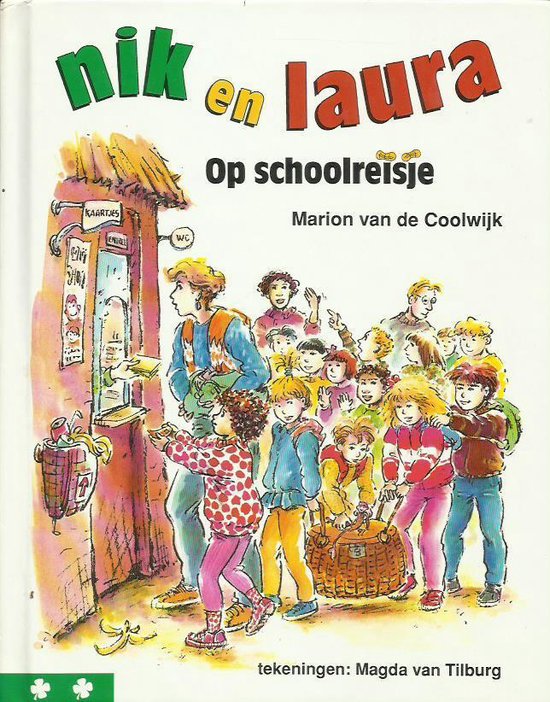 Nik en Laura op schoolreisje