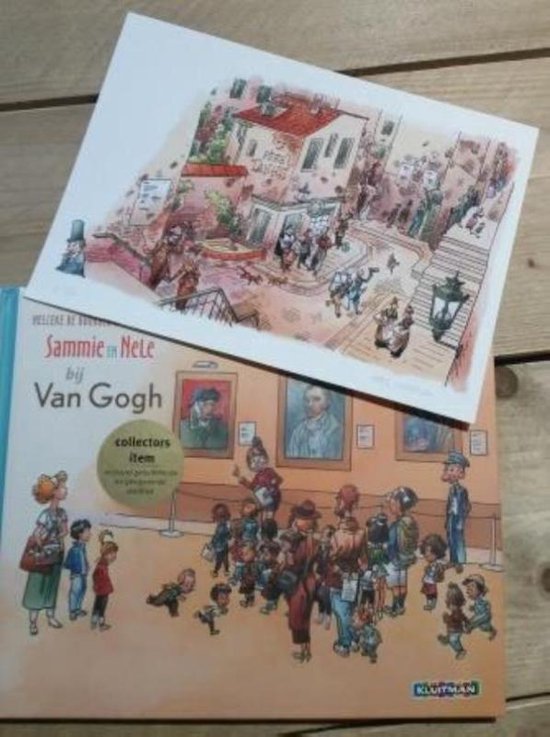 Sammie en Nele bij Van Gogh