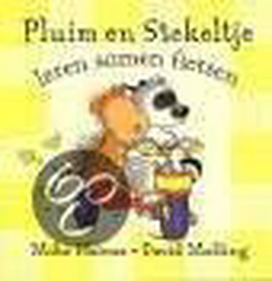 Pluim en Stekeltje leren samen fietsen