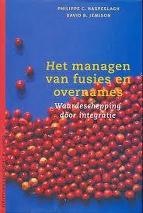 Management van fusies en overnames