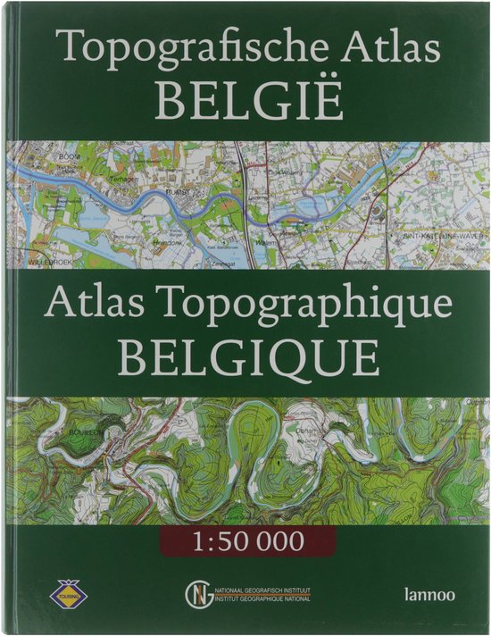 Topografische atlas België : 1:50 000 Atlas topographique Belgique : 1:50 000