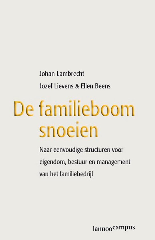 De familieboom snoeien